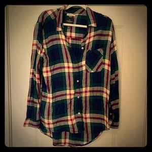 American Eagle Boyfriend Fit Flannel